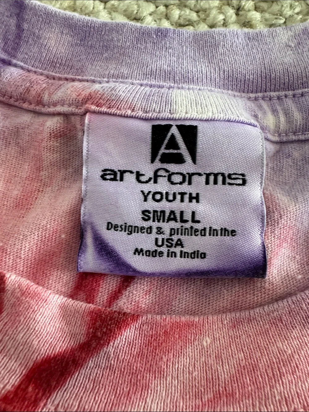 Cool As A Moose Kids Tie-Dye Short Sleeve Tee - Multicolor